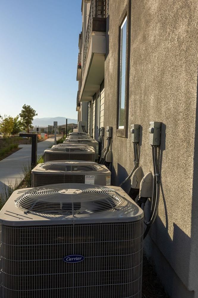 New air conditioning condenser units installed in Mesa, AZ by Mesa AC Repair