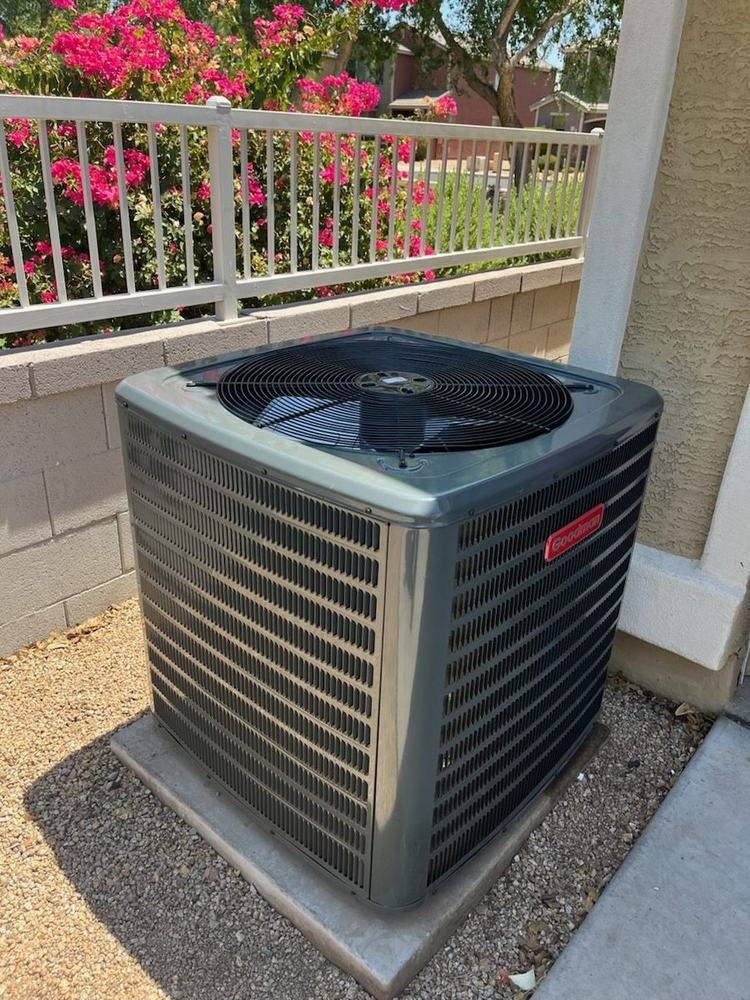 New high-efficiency air conditioner installation in Phoenix, AZ by Mesa AC Repair